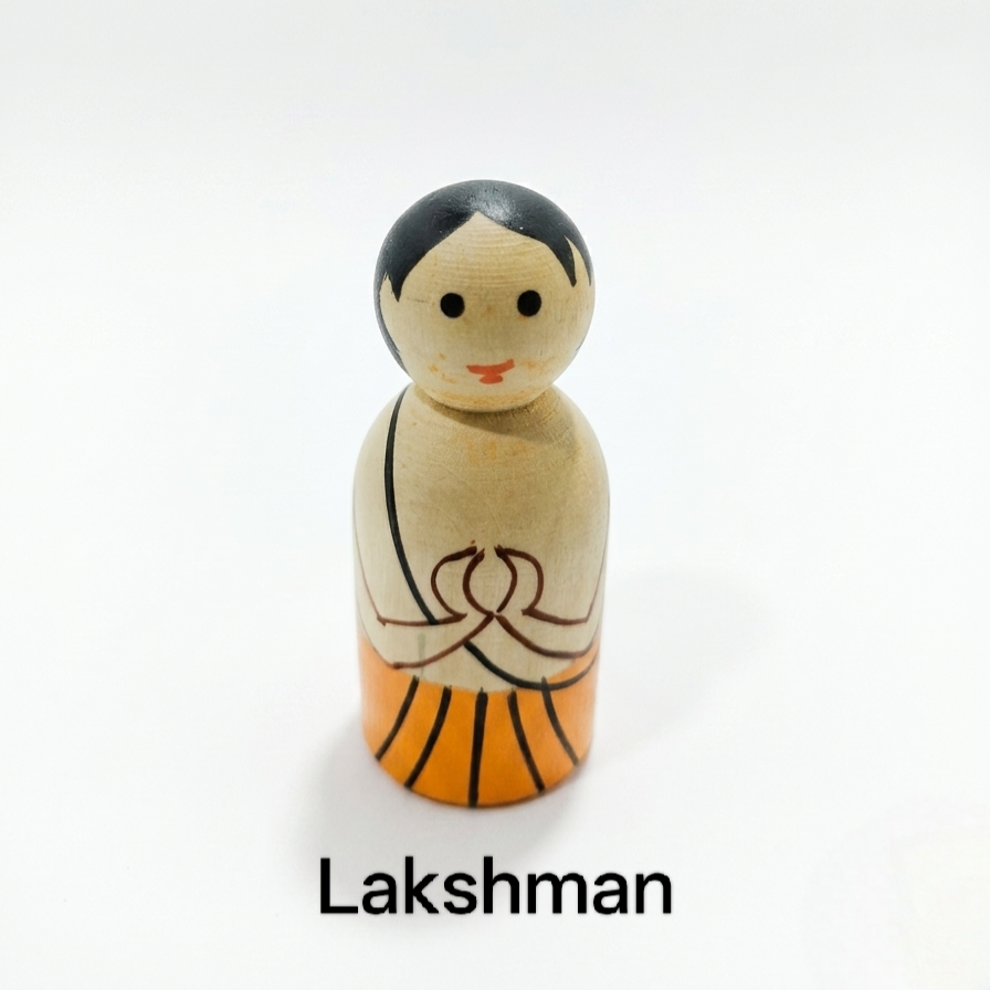 Ramayana Peg Dolls