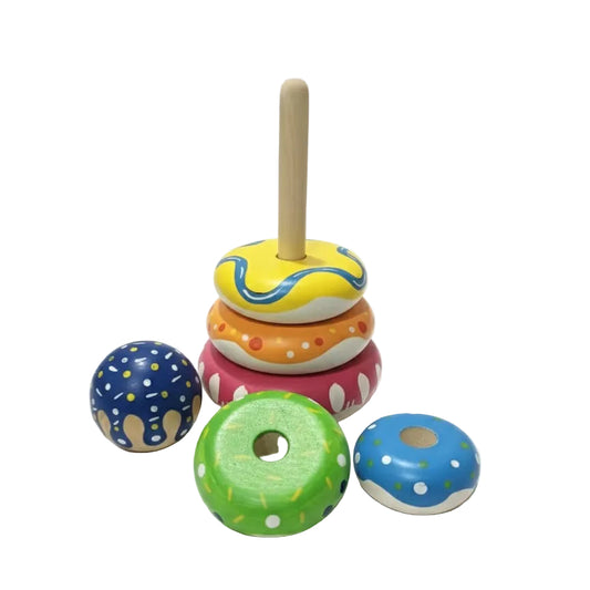 Bright Joy Wooden Stacker (1–3 Years)
