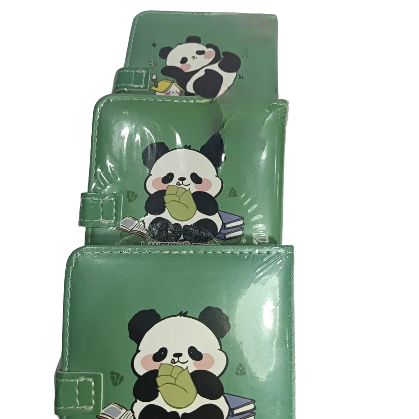 Panda Magnetic Handle Diary – Cute Notebook for Kids