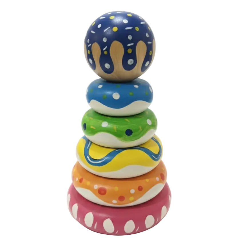 Bright Joy Wooden Stacker (1–3 Years)