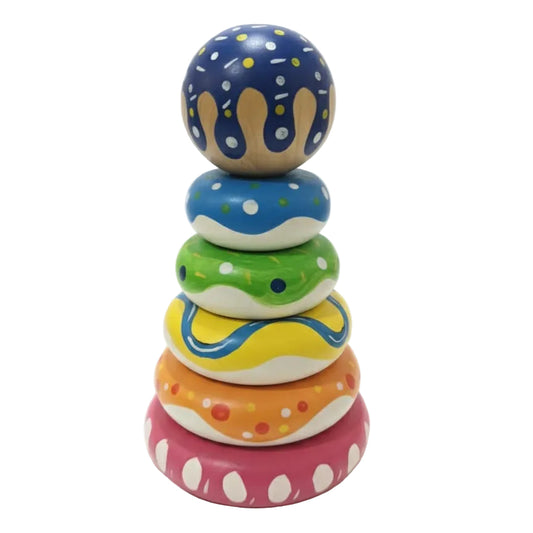 Bright Joy Wooden Stacker (1–3 Years)
