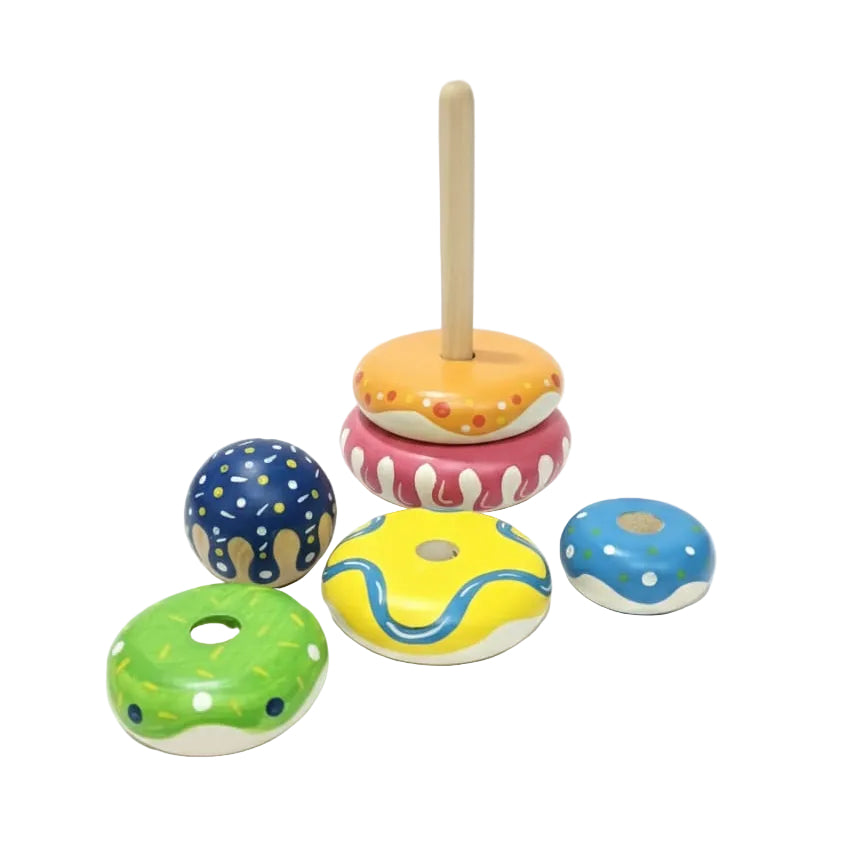 Bright Joy Wooden Stacker (1–3 Years)