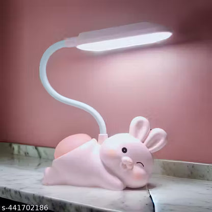 Cute Bunny LED Study Lamp – Rabbit Night Light for Kids