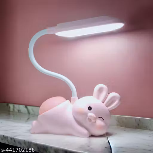 Cute Bunny LED Study Lamp – Rabbit Night Light for Kids