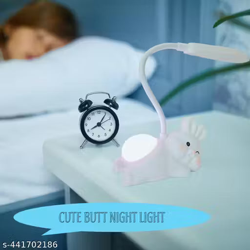 Cute Bunny LED Study Lamp – Rabbit Night Light for Kids