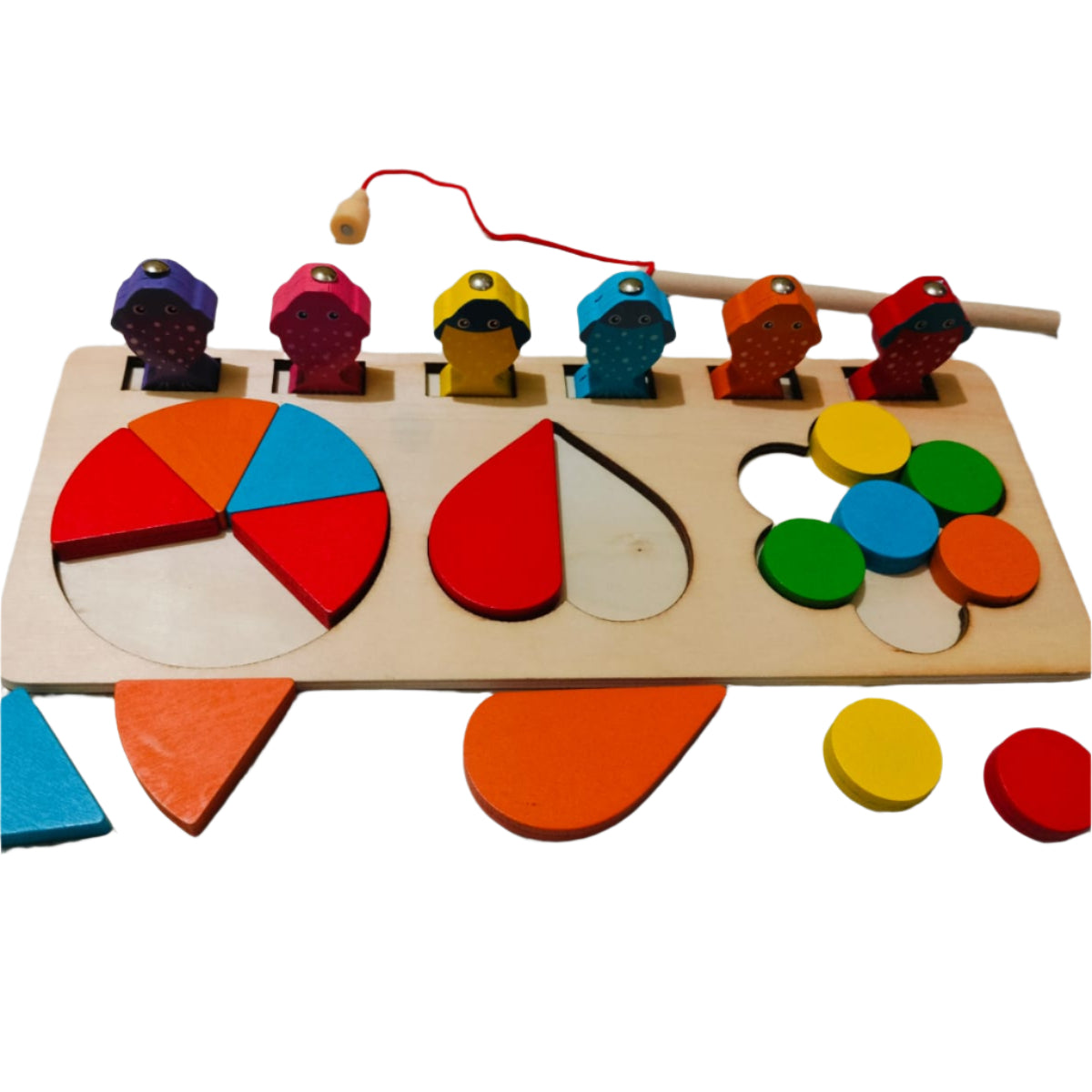Catch & Sort – Shape Sorter with Fishing Fun