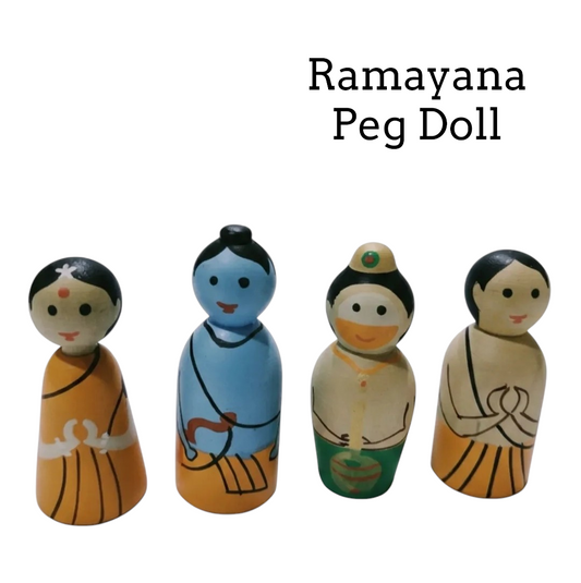 Ramayana Peg Dolls