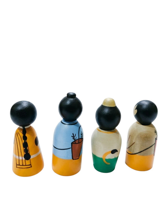 Ramayana Peg Dolls