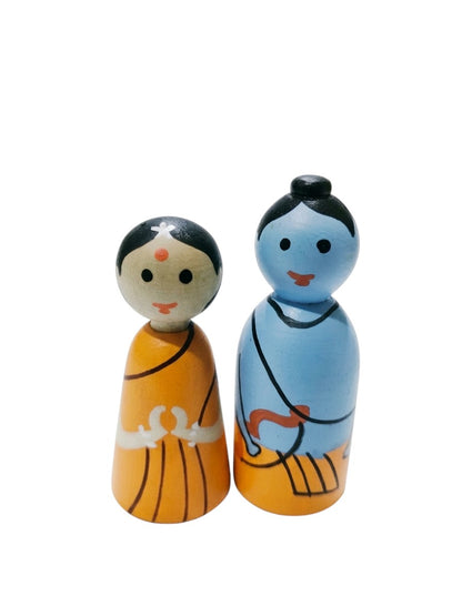 Ramayana Peg Dolls