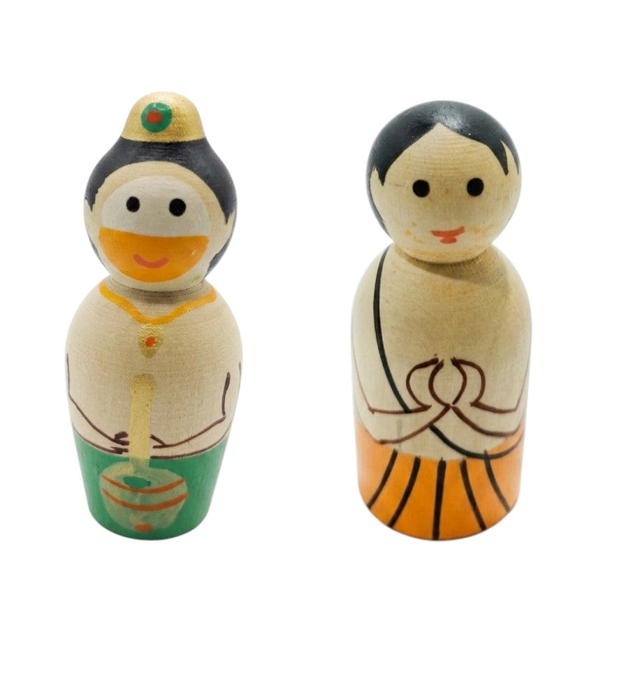 Ramayana Peg Dolls