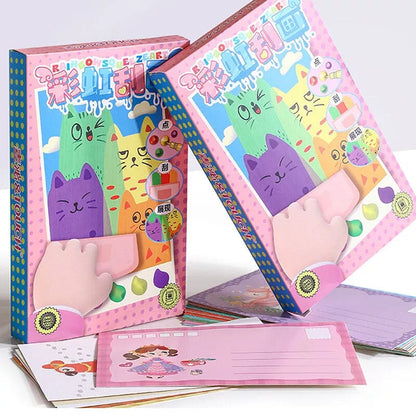 Magic Scratch Art Coloring Kit for Kids – Creative DIY Activity Set
