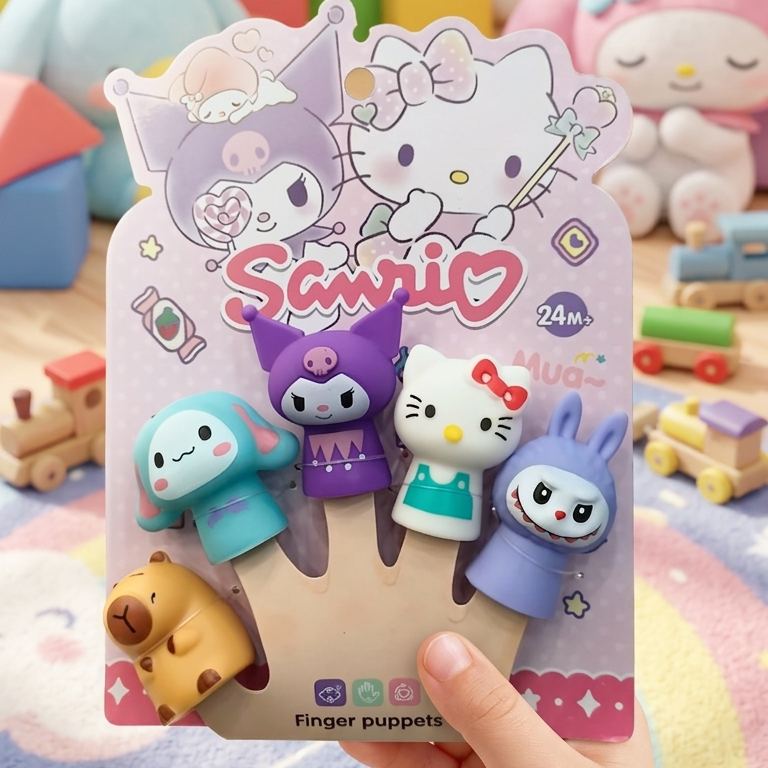 Premium Finger Puppets for Kids – Soft Handcrafted Storytelling Toy