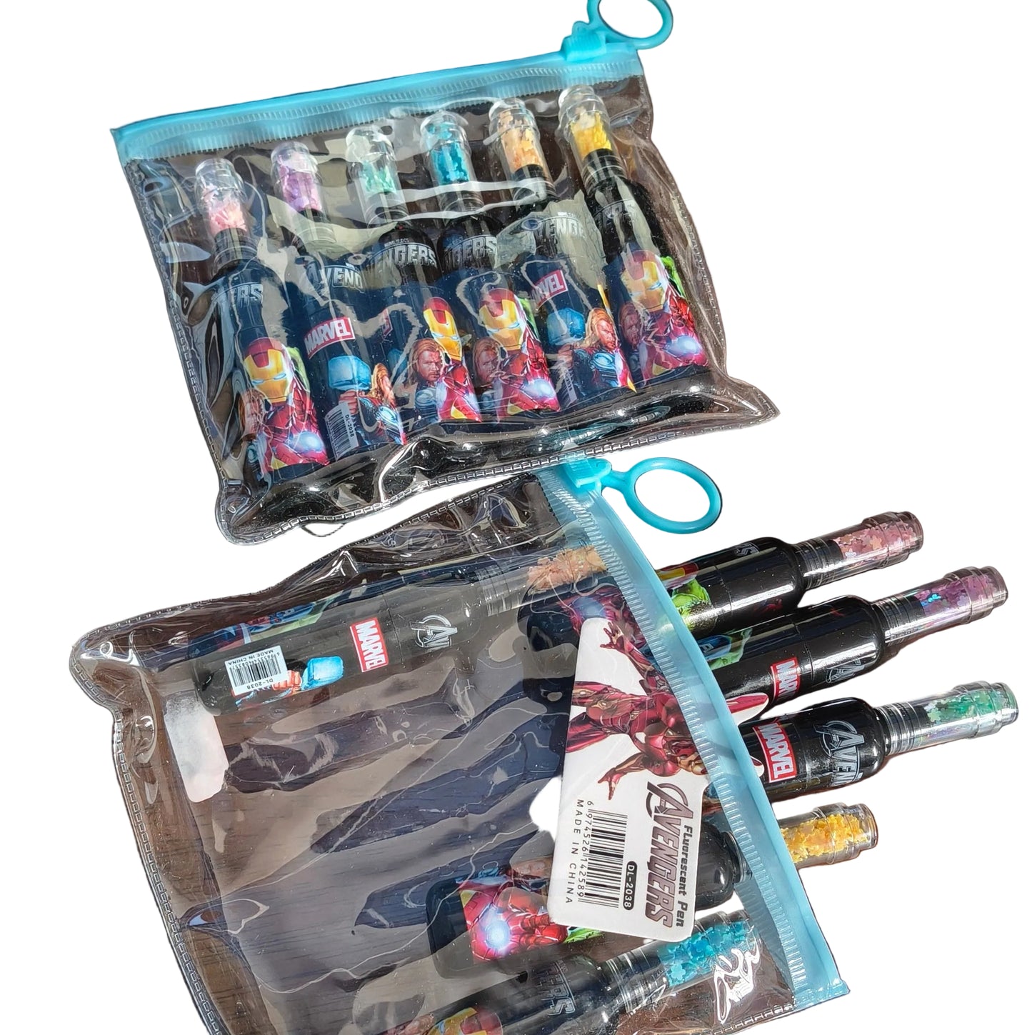 Avengers Highlighter Set | 6 Colour Study Markers for Kids